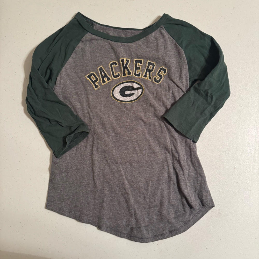 NFL Team Apparel Girls Packers Shirt | L